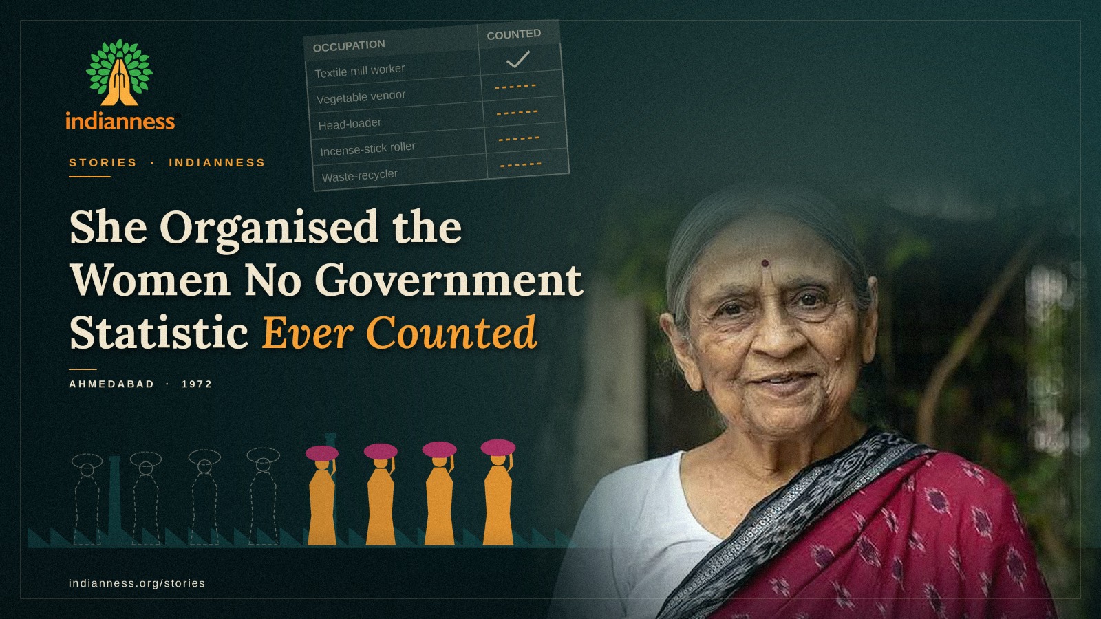She Organised the Women No Government Statistic Ever Counted