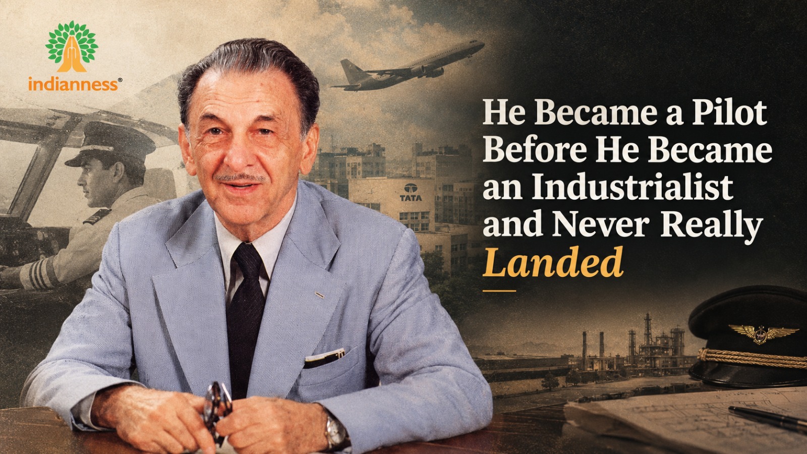 He Became a Pilot Before He Became an Industrialist — and Never Really Landed